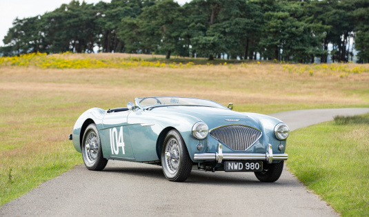 1953 Austin Healey 100/4 – Ex Derek Rickman