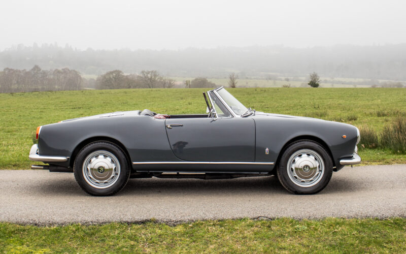 1964 Alfa Romeo Giulia Spider – Property of Steve Coogan