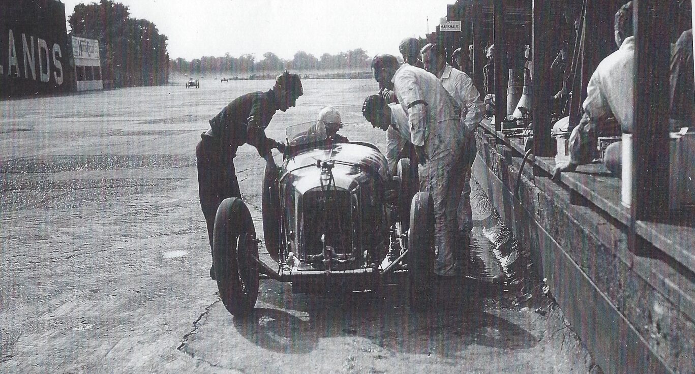 Photo of Amilcar C6 Brooklands Voiturette being raced