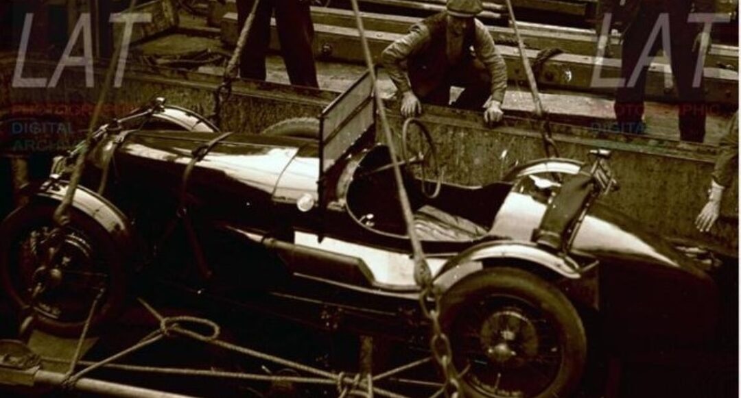 Photo of 1927 Amilcar C6 Brooklands Voiturette being transported