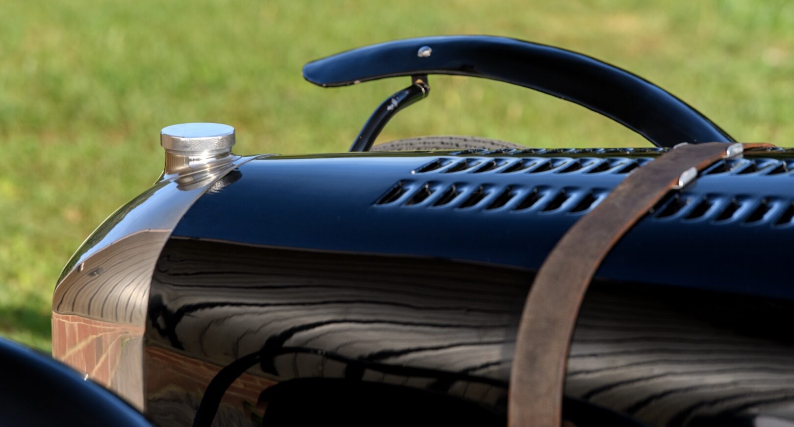 Bonnet of 1927 Amilcar C6 ‘W.E.Humphreys’ Brooklands Voiturette