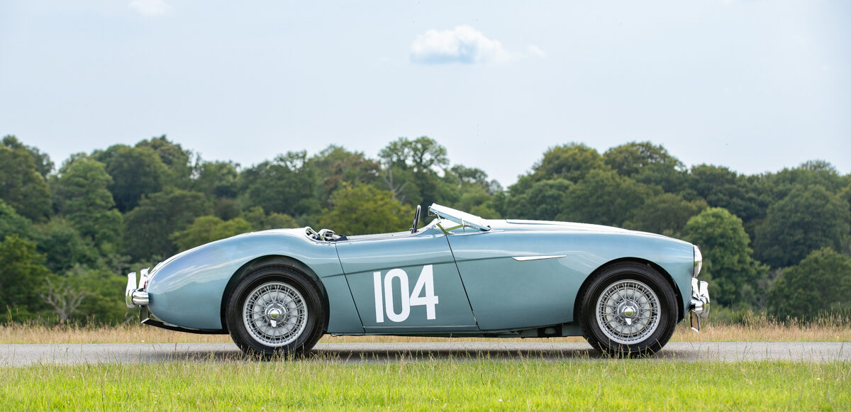 1953 Austin Healey 100/4 – Ex Derek Rickman