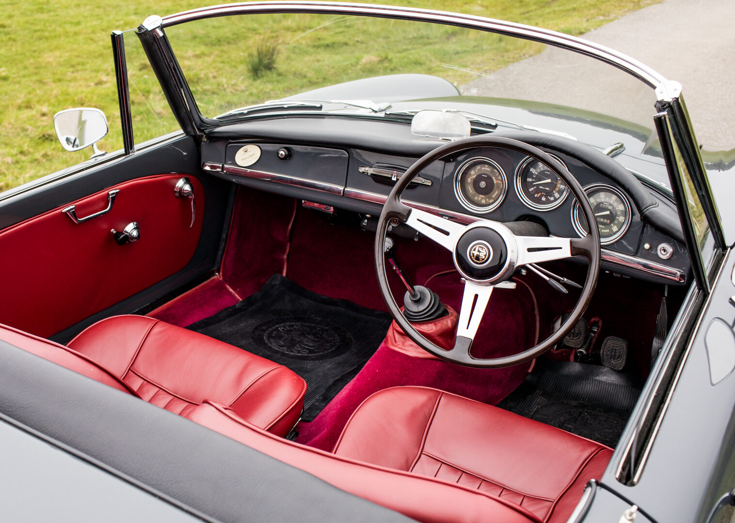 1964 Alfa Romeo Giulia Spider – Property of Steve Coogan