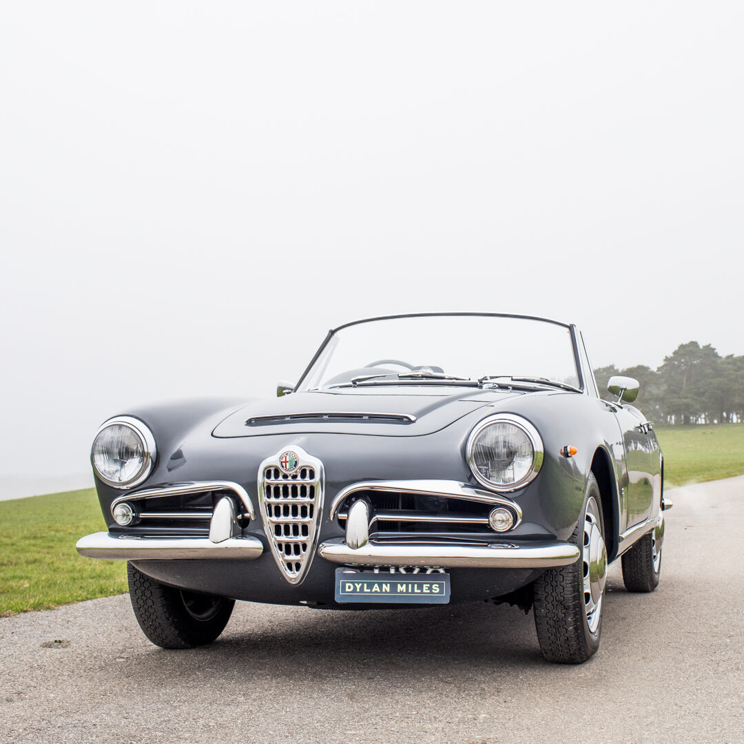 1964 Alfa Romeo Giulia Spider – Property of Steve Coogan