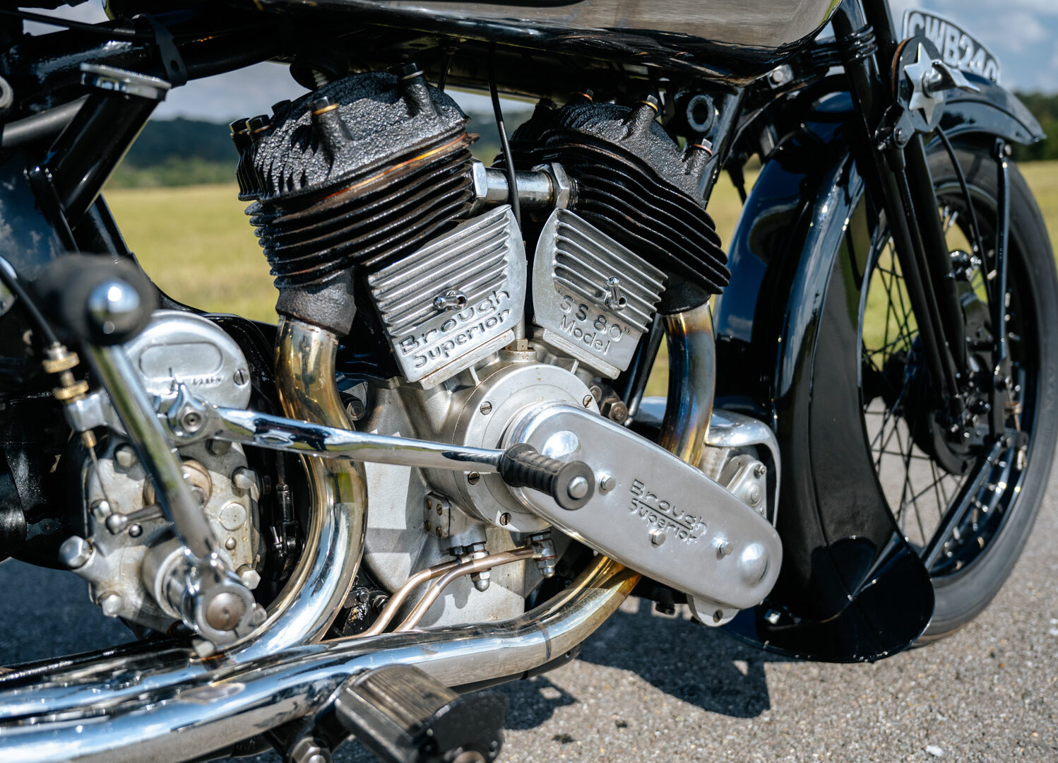 1936 Brough Superior SS80