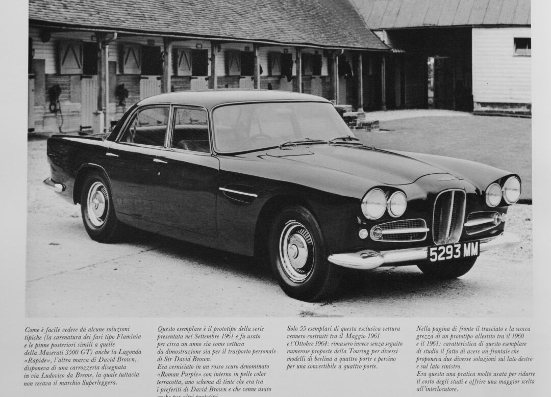 1961 Lagonda Rapide Prototype by Touring Of Milan