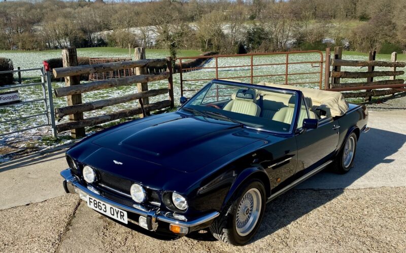 1988 Aston Martin V8 Vantage Volante Prince of Wales