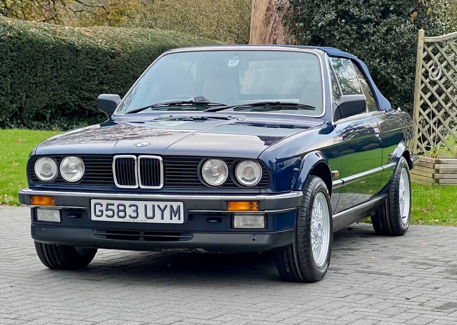 1989 BMW E30 325i Convertible