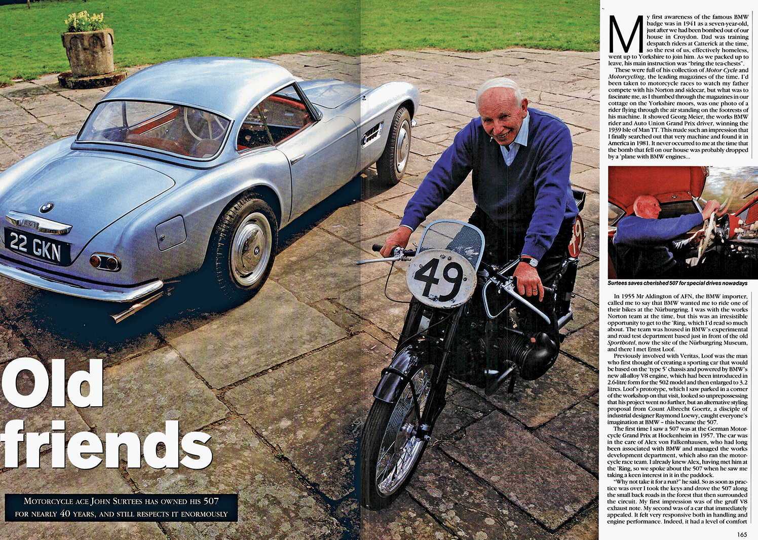 1957 BMW 503 Cabriolet RHD – Ex John Surtees