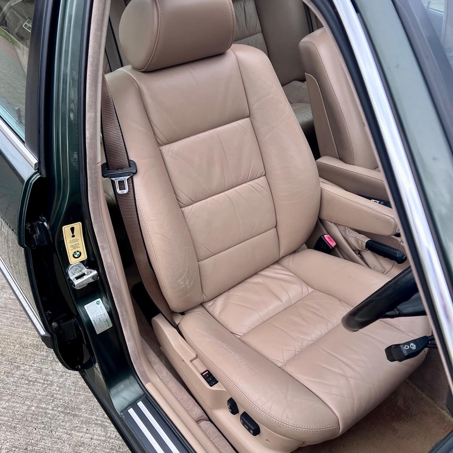 1989 BMW 735i Special Equipment